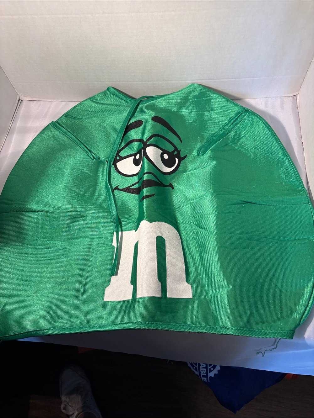 M&M'S Green Character Cape for Kids